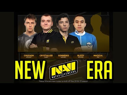 NaVi New Roster 2018 NEW ERA Dota 2 by Time 2 Dota #dota2 #FallShuffle2018 #navi