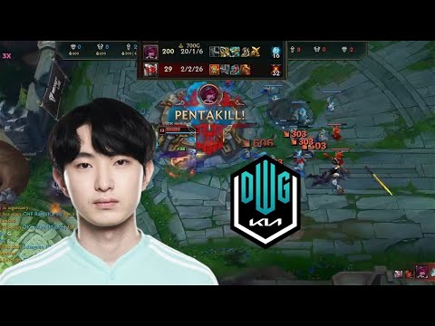 DEOKDAM PENTAKILL IN HIS FIRST CQ GAME! [Full Vod with Voice Comms]