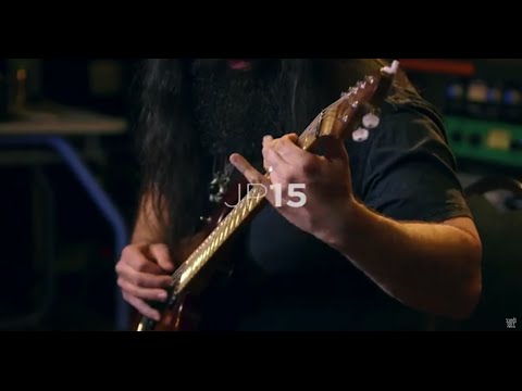 John Petrucci demos his Ernie Ball Music Man JP15