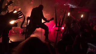 Watain - Furor Diabolicus/Outlaw, live @kraken 5 january 2018