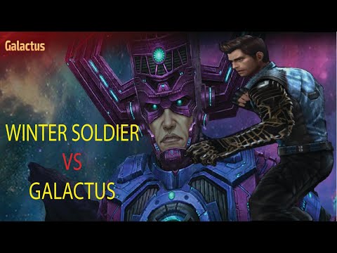 WINTER SOLDIER VS GALACTUS | WINTER SOLDIER GBR | MARVEL FUTURE FIGHT