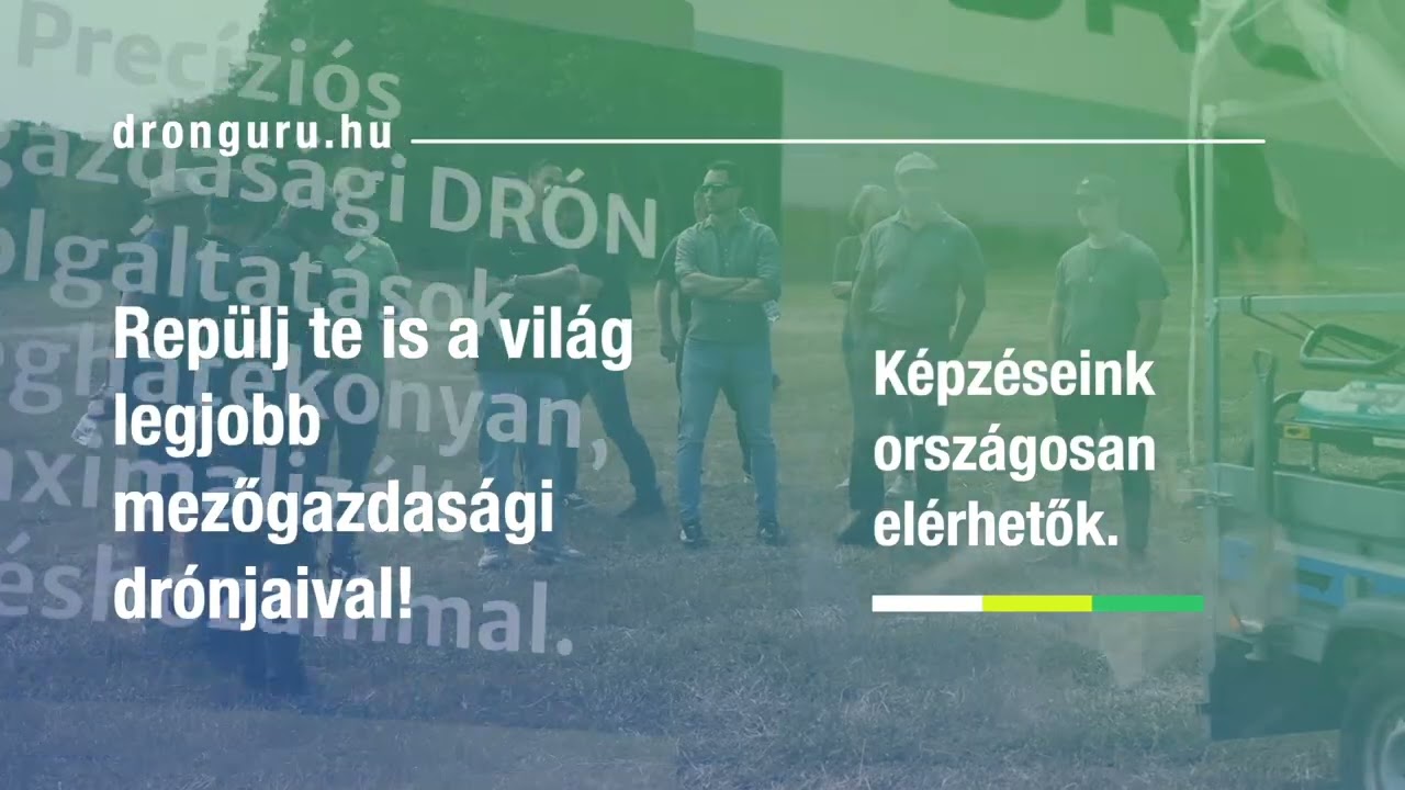 Rovarölő szer kijuttatása drónnal kukoricában! 2025-től hatóságilag engedélyezett