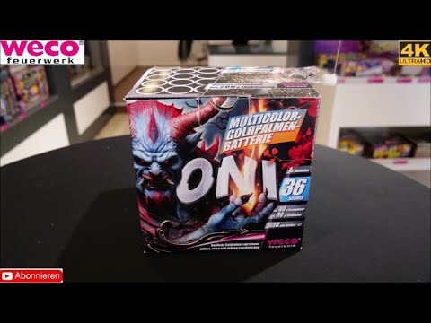 Weco Feuerwerk - Oni (Neuheit 2025) Für 18mm Gut!
