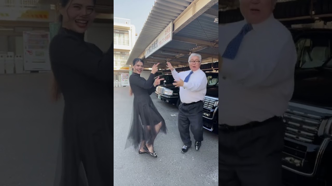 @ศึกษาต่อประเทศญี่ปุ่น さんと一緒に@NyvanOfficial さんのThailand Says Hiをバックに楽しく踊ってみました　タイミュージ🇹🇭 最高です#踊おじさん