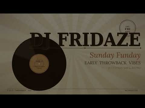Sunday Funday Throwback Vibes Cityview Bar and Bistro