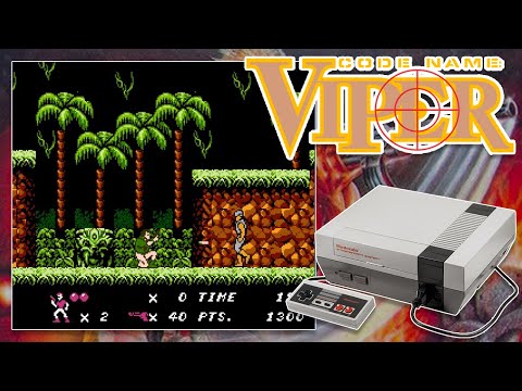 🎮 CODE NAME  VIPER 🔸 Le ROLLING THUNDER de CAPCOM sur Nintendo NES