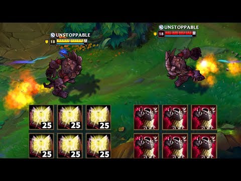 AP MALPHITE vs TANK MALPHITE - AP MALPHITE IS BETTER - 25 STACKS - 100 KILLS!?