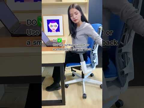 Are you sitting ergonomically? It's never too late to fix your wrong sitting postures!