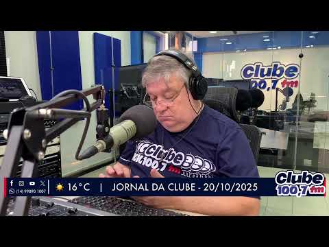 Jornal da Clube - 20/10/2025 - Edição da Manhã