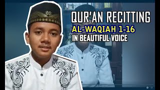 Download lagu Qur'an Recitting (Al-Waqiah 1-16)| beatiful voice|Dana Ramadhan|Jabal Noor Student mp3