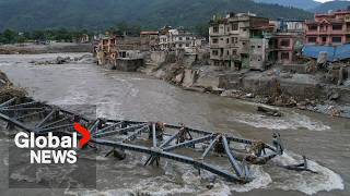 "Nothing is left": Nepal's survivors confront ruins after catastrophic floods