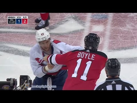 Tom Wilson vs Brian Boyle