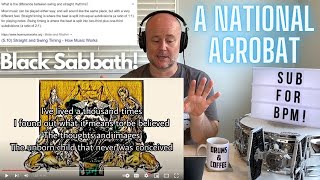 Drum Teacher Reacts: BILL WARD! Black Sabbath - A National Acrobat
