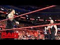 Roman Reigns And Brock Lesnar Meet Before The Greatest Royal Rumble Event Raw April 23 2018