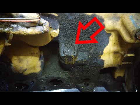 How to Change Leaky Cat C15, 3406 and C13 Dipstick Plugs. Block Plugs