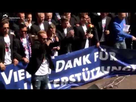 Offizielle Aufstiegsfeier des 1. FC Heidenheim 1846