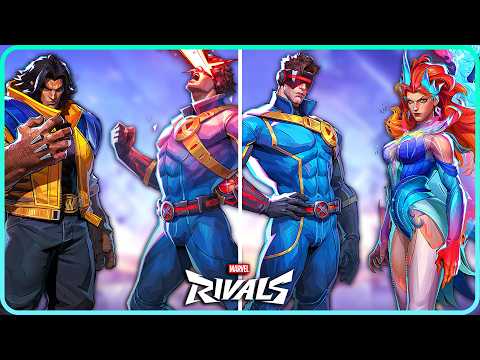 All Cyclops Unique Interactions & Hero Specific Eliminations Marvel Rivals