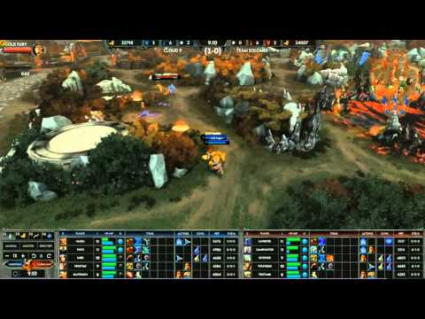 Cloud 9 vs Team SoloMid - G2 -Smite EU 100K Qualifying Tournament