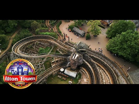 Video: Alton Towers From Above! - 4K Drone Footage 2023