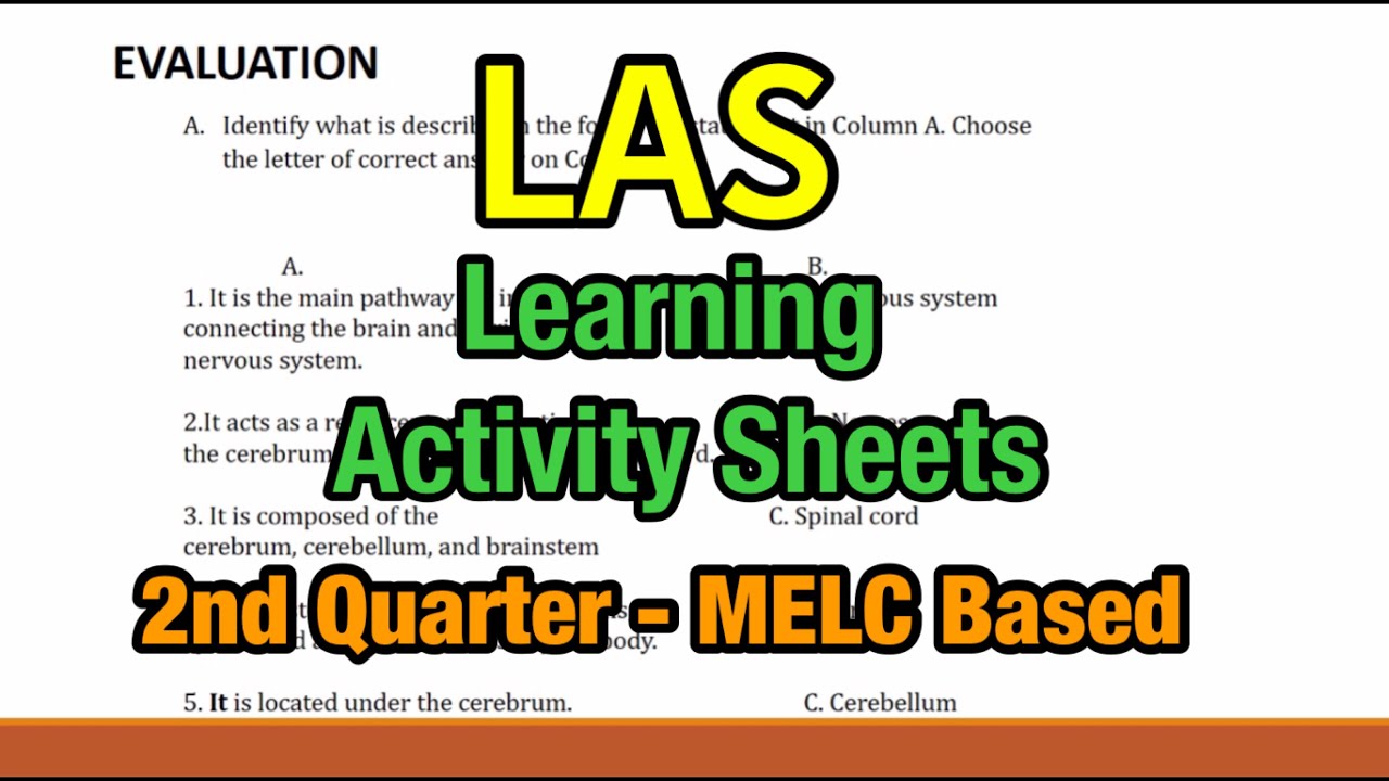 LAS- Learning Activity Sheets 2nd Quarter