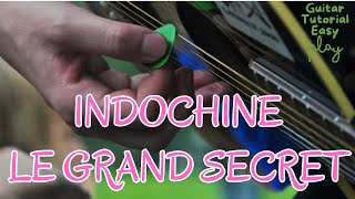 Indochine - Le grand secret | Learn How to Play (Madnessleen Cover) #guitartutorial