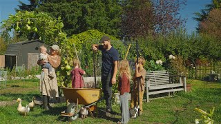 Life On A Small Farm With Four Kids, Gardening, Planting, And Slow Living