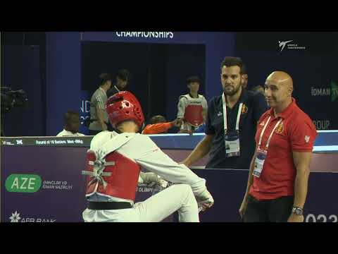 324 R16 Men  58kg AUS LEWIS B  ESP VICENTE A