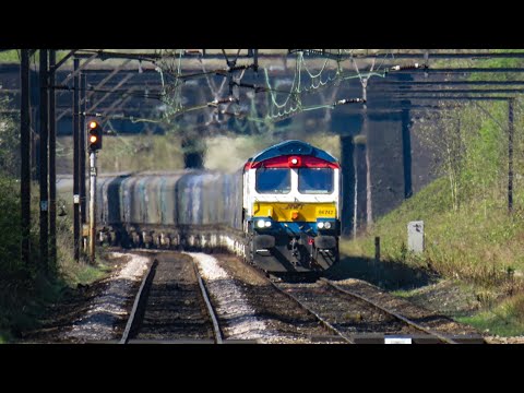 GBRf Class 66 No. 66747 on 6E09 Liverpool Biomass Terminal - Drax Aes @ Fairfield on 16.04.20 - HD