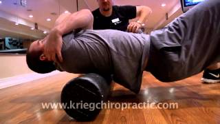 preview picture of video 'Foam Roller Exercises for Mid and Upper Back Pain - Missoula Chiropractor Krieg Tip'
