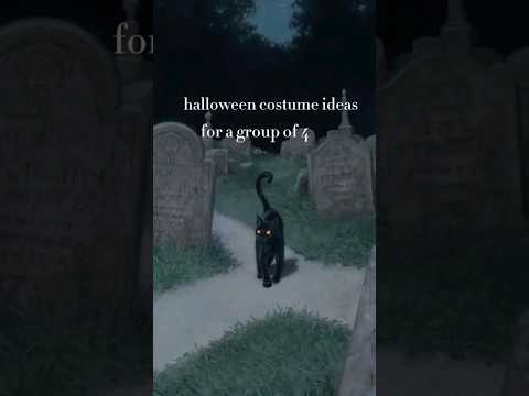 halloween costume ideas for a group of 4 🎃