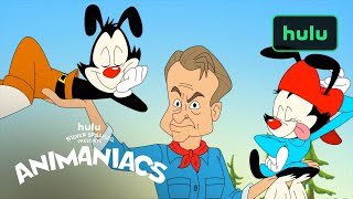 Animaniacs Jurassic Park Clip | A Hulu Original