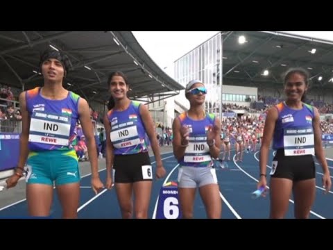 Women's 4x400m Relay Finals | FISU World University Games 2025 | India Fights Hard for Podium Finish