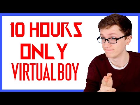 10 HOURS of Virtual Boy: I've Seen Better - Scott The Woz but only Virtual Boy