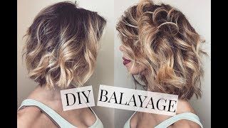 DIY Balayage (Teasing Method)