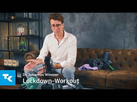 Lockdown-Workout! Dr. Johannes Wimmer verrät seine Tipps