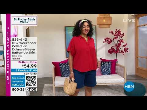 HSN | DG2 by Diane Gilman Fashions Celebration 07.22.2023 - 06 PM