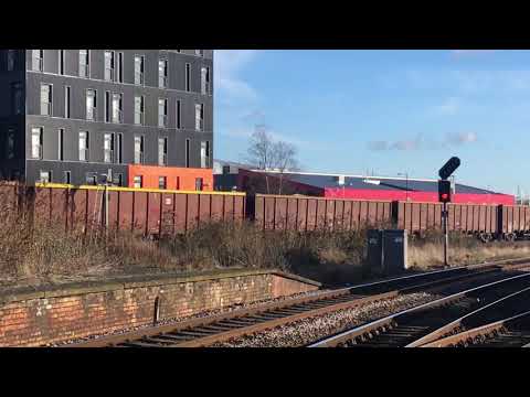 Class 66 (66171) passes Middlesbrough