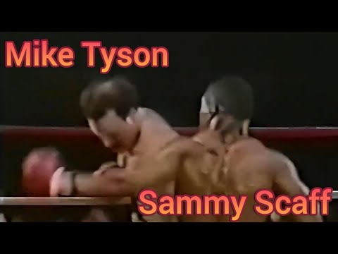 Mike Tyson vs Sammy Scaff Boxing Fight Dec 6, 1985, HD