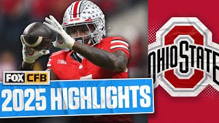 Jeremiah Smith 2025 Ohio State Buckeyes Sophomore Season Highlights 🏈 FOX College Football