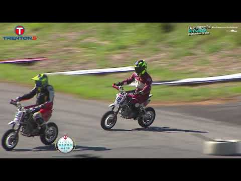 🏁CATEGORÍA PIT BIKE 1ra MANGA🔥 TRENTON 5. [MOTOVELOCIDAD COSTA RICA 2020]