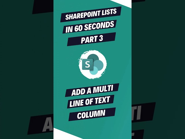 Lext Column How to Add a Multiple Lines of Text Column in SharePoint Lists | Magica