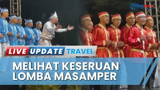 Lomba Masamper HUT Pria Kaum Bapa Sinode GMIM 2023 di Rayon Kota Bitung Bak Konser Musik