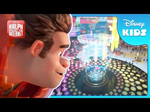 Ralph Enters The Internet! | Ralph Breaks The Internet | Disney Kids