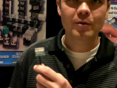 Blockmaster Push-in Wire Connector Demo at EDS 2010