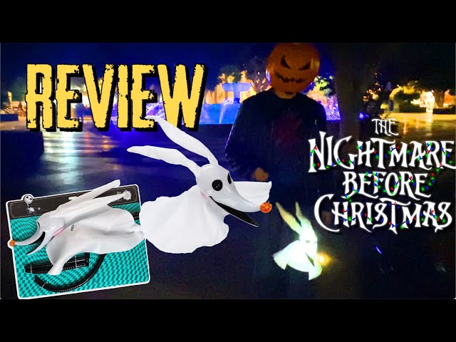 Vídeo relacionado con Disney Store Peluche pequeño Zero, Pesadilla Antes de Navidad Tim Burton