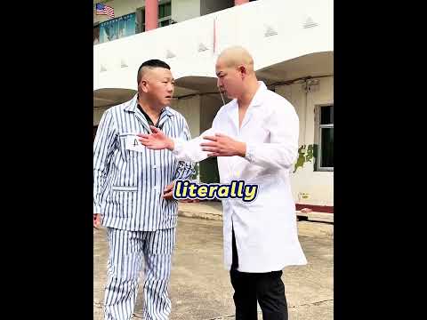 When Literal Thinkers Go to the Doctor 😂 | Pure Misunderstanding!#USA #America#Shorts
