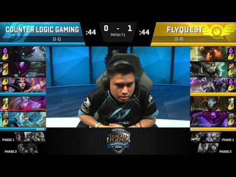 FLY vs CLG - Game 2 - NA LCS Spring Split 2017