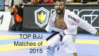 TOP BJJ &amp; Grappling Matches of 2015 - Part 1 [HELLO JAPAN]
