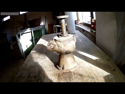Spiral Jack -  Restoration Omega 4 tons // Spirál emelő restaurálása