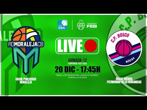 Jornada 12 A.D. MORALEJA C.B VS C.P. BOSCO MÉRIDA